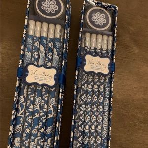 Vera Bradley two pencil sets